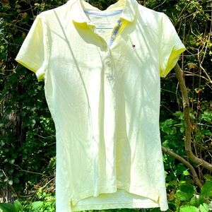 Yellow Tommy H collar shirt! Size sp